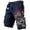 1-Navy, variant on Age Norse Mythology Cargo Pants For Outdoor Adventure Shorts With Multiple Pockets