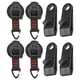 thumbnail image 5 of 4 Uds Ganchos Ventosa Con Clip para Toldo Tensor Coche Senderismo, 5 of 9