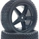 thumbnail image 3 of de 4 llantas de llantas de rueda para 94107/94166/94106 RC Crawler Car 1:10 Monster Truck Repuestos Accesorios Negro, 3 of 3