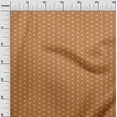 thumbnail image 3 of oneOone Silk Tabby Orange Fabric Travel Bag Craft Projects Decor Fabric Printed By The Yard 42 Inch Wide, 3 of 5