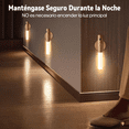 thumbnail image 3 of Lampara De Pared Madera Con Sensor Movimiento Recargable 2pc Malubero CAFE BLANCO, 3 of 4