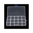 thumbnail image 5 of 1pc 15 Grids Transparent Storage Box, Detachable Sewing Plastic Fishing Tackle Box, Finishing Box, Cosmetic Jewelry Box, Storage Case For Beaded DIY A, 5 of 5