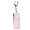 thumbnail image 1 of Alarma de seguridad personal recargable 130dB Rosado Sunnimix Llavero de alarma personal, 1 of 8