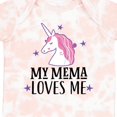 thumbnail image 4 of Inktastic My Mema Loves Me Girl Unicorn Girls Baby Bodysuit, 4 of 5