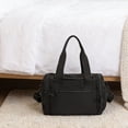 thumbnail image 4 of Bolsa de deporte de nailon para viajes y uso diario | Bolso bandolera ligero multiusos | Bolso de mano versátil e informal para ropa de entrenamiento, calzado y artículos de aseo., 4 of 6