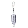 thumbnail image 4 of 5/10Pcs Lead Sinkers 10-120g Fishing Weight Swivel Snap Link Trolling Bass Perch, 4 of 8
