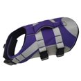 thumbnail image 1 of Chaleco salvavidas ajustable para perros, chaleco de seguridad tipo traje de baño, abrigo salvavidas para gatos pequeños y grandes, con asa reflectante para nadar y navegar, morado, M, 1 of 8