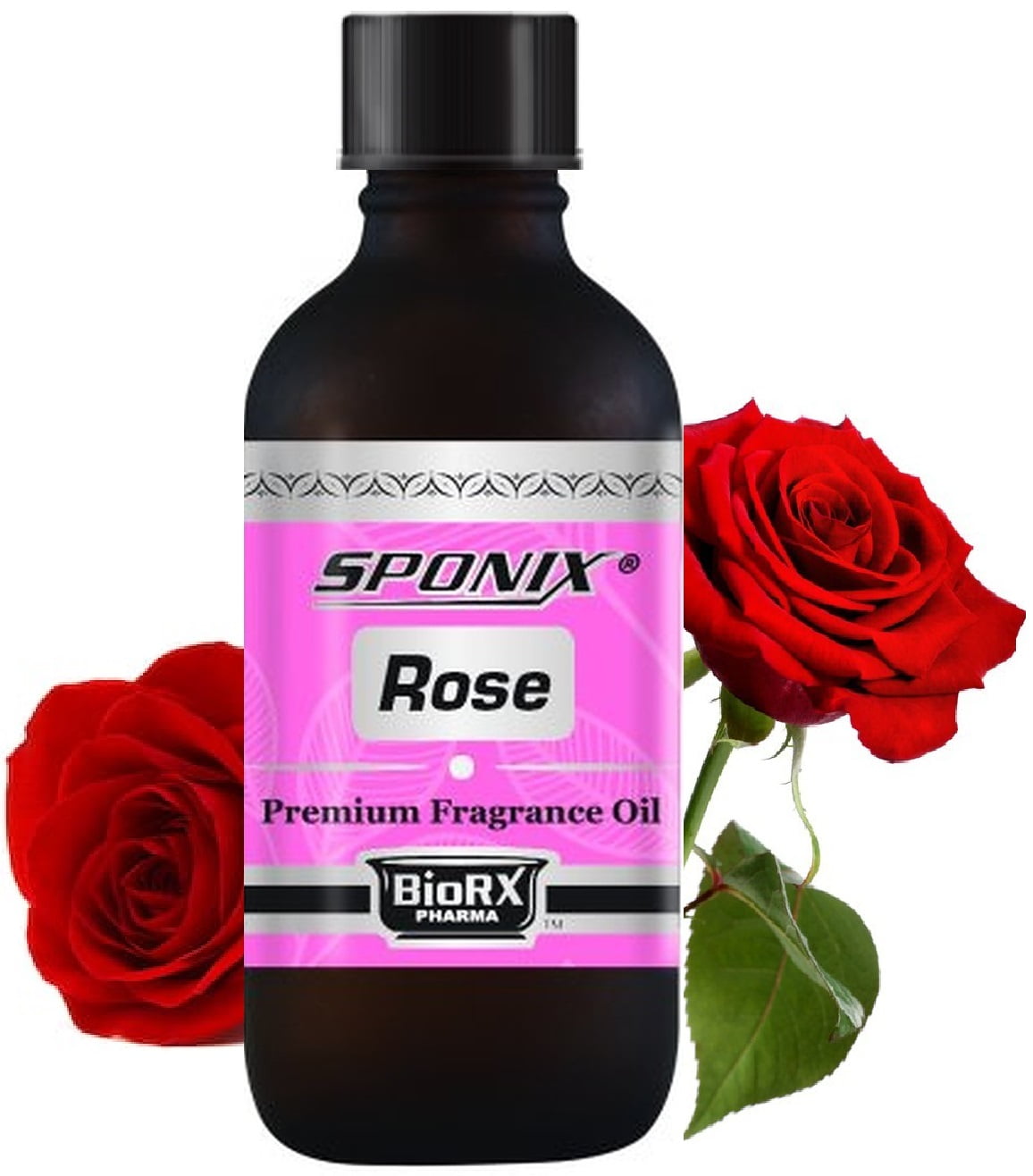 Rose Fragrance Oil Aromatic Scented Perfume Oil Perfume 30 mL by Sponix