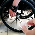 thumbnail image 2 of Miangastore 5 Pcs Guide de Rail de Siège de Fauteuil Roulant Remplacement Fauteuils Roulants Supports Guide Transport Pièces de Chaises, 2 of 9
