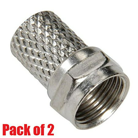 iMBAPrice (2 Pack) F-Pin to Connector Twist On