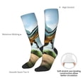 thumbnail image 6 of Cauagu Lake Forest Dinosaur A Print Women's Men's Ankle Socks 1-pack Casual Athletic Socks for Unisex Adult Moisture-Wicking Socks for Daily Wear/Running/Sport, 6 of 8