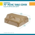 thumbnail image 4 of Classic Accessories Duck Covers Essential 70" Housse de table de pique-nique, 4 of 5