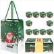 thumbnail image 3 of Juego de Alcancías Navideñas, Caja de Regalo con Forma de Explosión para Dinero, Alcancía Navideña para Tirar de Regalos en Efectivo (Verde, 10 Unidades), 3 of 5