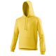 thumbnail image 1 of Awdis - Sudadera con capucha para adultos Unisex - Modelo college - Deporte/Gimnasio/Running (Limón Sorbete), 1 of 2