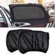 thumbnail image 2 of 2 parasoles para ventana lateral trasera de coche, parasol de malla de tela, protector de rayos UV, cortina parasol negra para coche, 2 of 5
