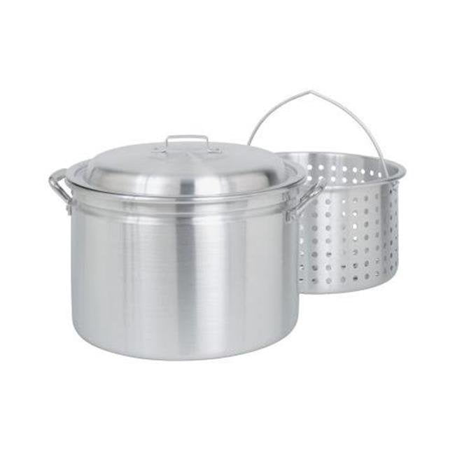 Bayou Classic 1064 Stainless 16-Gallon Stockpot with Spigot and Vented Lid 