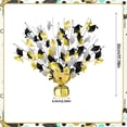 thumbnail image 3 of Silver Graduation Table Decor Grad Caps Table Decoration With Gold Foil & Silver Foil Festive Tableware Ornaments for Graduation Celebration Graduation, 3 of 9