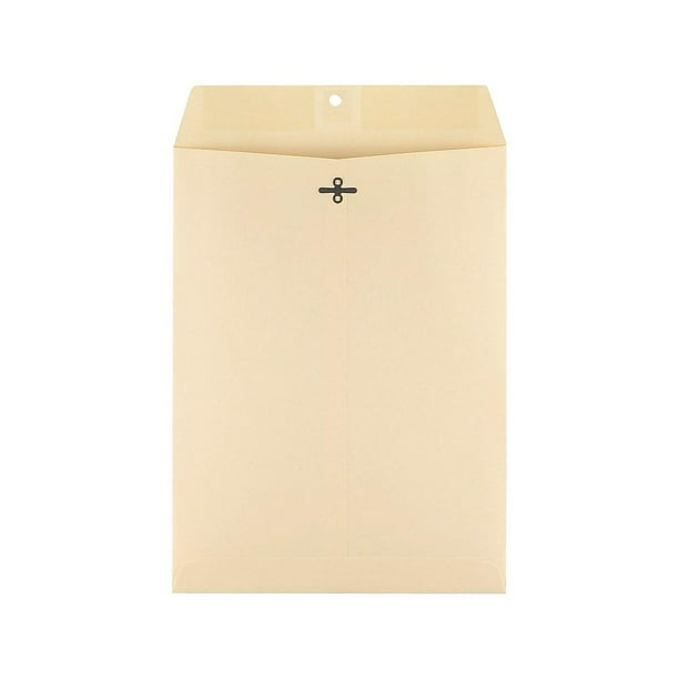 Staples ExtraHeavyweight Clasp Catalog Envelopes 9"L x 12"H Manila 100
