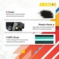 thumbnail image 4 of Amstech 17A Toner Cartridge Replacement 2-Pack Compatible for HP CF217A 17A LaserJet Pro M102w M102a LaserJet Pro MFP M130nw M130fw M130fn M130a Printer High Yield(Black), 4 of 8