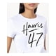 thumbnail image 1 of Harris 47 Graphic Tee - Casual Crew Neck, Short Sleeve T-Shirt for Women, Stretchy Polyester Blend, Machine Washable, Print, Round Neck, Leisure Style, ALL/Global/All Tee For Adult, Men, Women, Teen,, 1 of 7