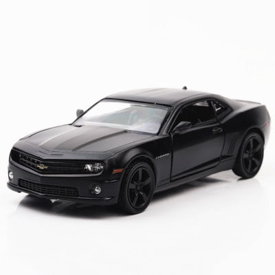 Modèle Réduit de Voiture en Alliage Moulé sous Pression Chevrolet Camaro 1/36, Jouet, 2 Portes Ouvertes, Voitures à Rétrofriction, Cadeaux d'Anniversaire pour Enfants et Adultes, Collections