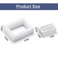 thumbnail image 6 of 10Pcs Cat Water Fountain Replacement Filters, for Ceramic Pet Drinking Fountain Stainless Steel Pet Water Fountain, 6 of 6
