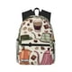 thumbnail image 1 of Easygdp Vintage Coffee Mochila Casual para Portátil, Mochila para Escuela, Viajes, Negocios, 1 of 6