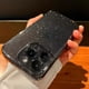 thumbnail image 5 of Funda transparente con purpurina brillante de lujo para iPhone 14 Pro Max 15 13 12 11 16 Plus X XR XS 7 8 SE, funda suave transparente a prueba de golpes, 5 of 5