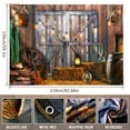 thumbnail image 2 of PENGXIANG Toile de Fond Cowboy Western 7 x 5 Pieds Impression HD Multifonctionnelle Style Rétro Décoration de Fond Photographie Western, 2 of 7