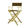 thumbnail image 1 of Casual Home 220-00/021-45 Director Chair 24"" - Counter Height Natural Frame/Brown Canvas, 1 of 5