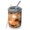 Orange Cartoon Black, variant on 12oz Coffee Tumblers Orange Dinosaur Volcano Pattern Stainless Steel Vacuum Insulated Travel Tumbler Coffee Cups Mug with Lid and Straw with Cleaning Brush for Cold & Hot Drinks