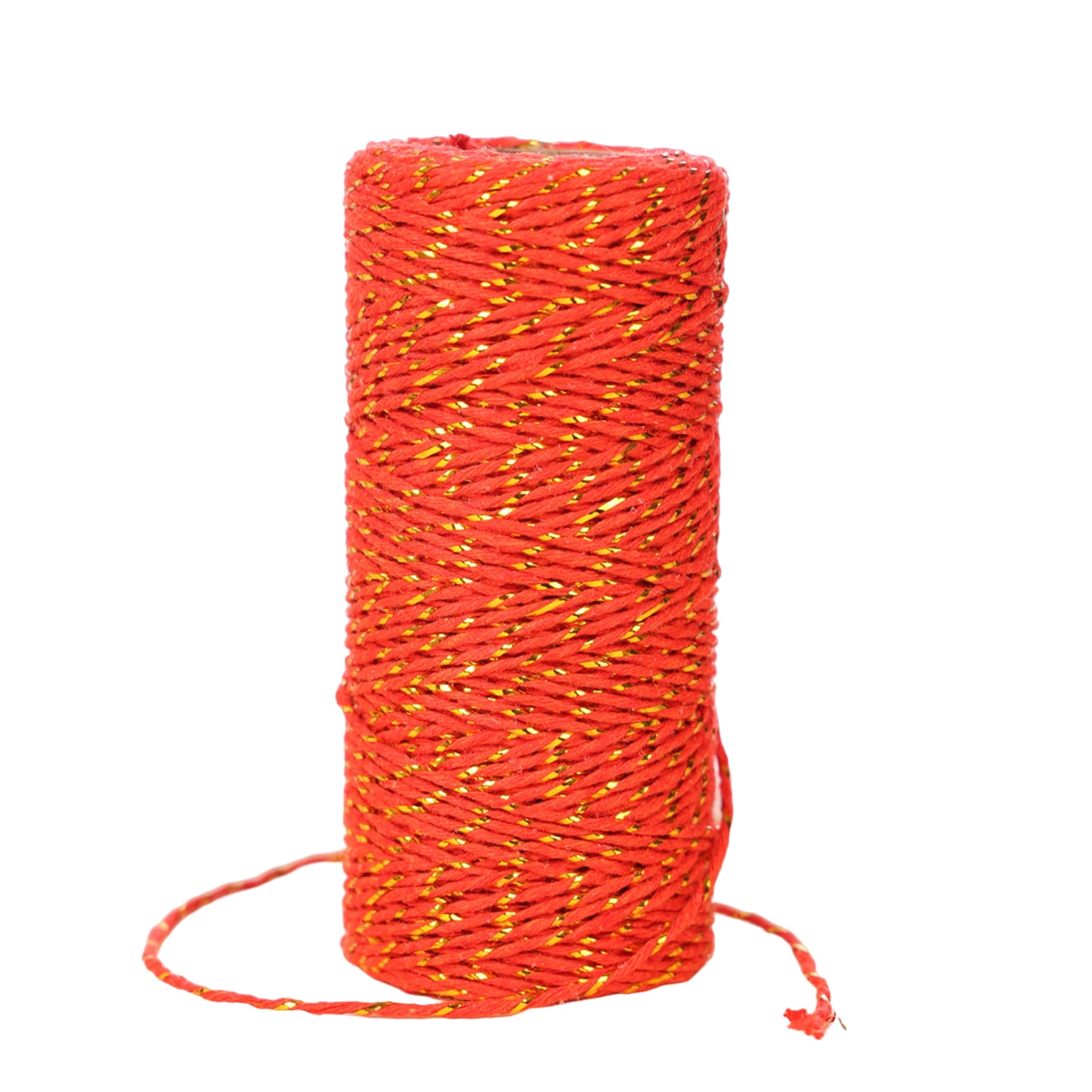 DECORA 328 Yard Bakers Twine Cord Cotton String Rope for Gift Wrapping,  Arts Crafts Pack of 6