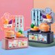 thumbnail image 2 of Toys Imitated Chef Light Music Pretend Cooking Food Play Dinnerware Set Safe Cute Children Girl Toy Gift Fun Game Gifts heqiyong toy, 2 of 2