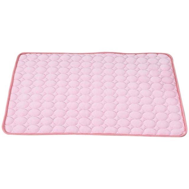Tapis de Refroidissement pour Chien Tapis de Refroidissement d'Été Couverture 1Pcs Rose pour Chien Tapis Tapis Tapis Tapis d'Été Tapis pour Animal de Compagnie Refroidissement Non Sti g Couverture S