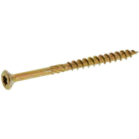 

Power Pro No.6 x 1 in. Star Wood Screws - Pack of 100