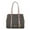 Charcoal Gray, variant on Amy Vegan Leather Women's Tote Bag, Stylish Hobo Purse Handbag by Mia K - Burgundy