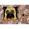 thumbnail image 4 of Pug It Out Fabric Decorative Pillow, 4 of 4