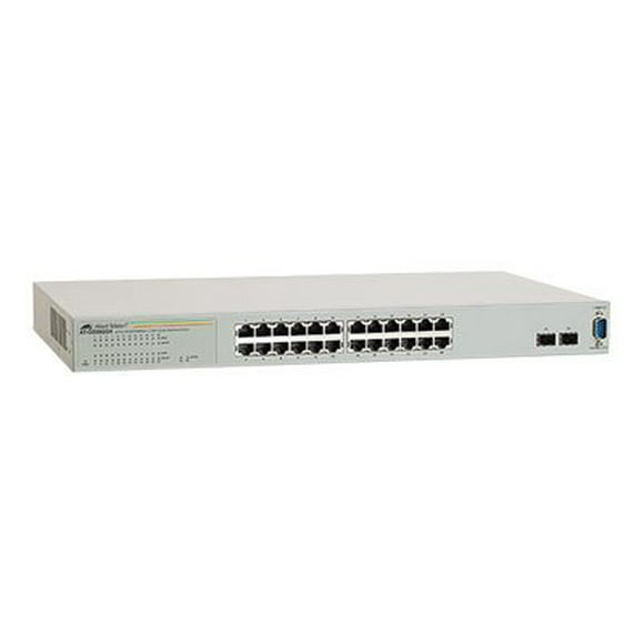 Allied Telesis GS950/24 WebSmart Switch AT - Commutateur - Géré - 24 x 10/100/1000 + 2 x SFP - Bureau