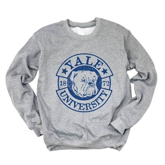 Yale University Bulldog Circle - Women's Graphic Sweatshirt