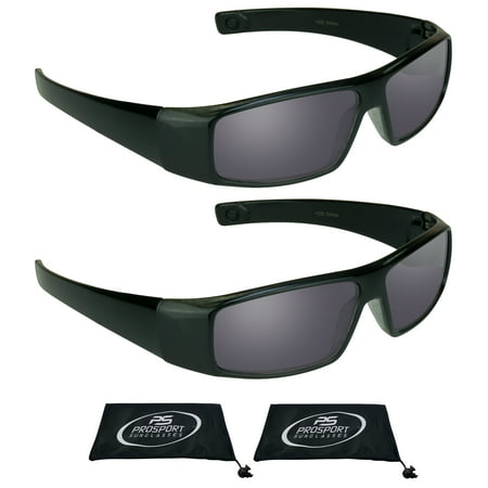 proSPORT Reading Sunglasses Full Lens Sun Readers for Large Head Sizes. 2 pairs Special! +1.00 to +3.50