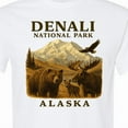 thumbnail image 4 of Inktastic Denali National Park Alaska Wildlife Scene T-Shirt, 4 of 5