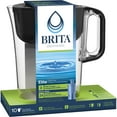 Brita Large 10 Cup Water Filter Pitcher with 1 Brita Elite Filter, Made