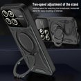 thumbnail image 2 of Case for Xiaomi 14 with Magnetic Ring Kickstand, Large Viewport Design, Full Camera Lens Protector, Military Shockproof Cover Case, 2 of 5