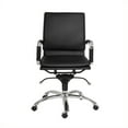 thumbnail image 2 of Eurostyle Gunar Pro Low Back Office Chair in Black/Chrome, 2 of 4