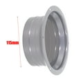 thumbnail image 3 of 4-10inch Round Pipe Flange Aluminum Tube Air Ventilation Hose Connector Exhaust, 3 of 9