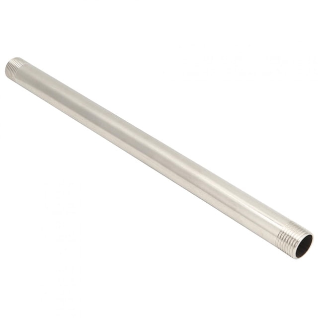 Pipe Fitting, Sealing 304 Steel 30cm Length Threaded Pipe , For Plumbing, Hardware, Gas, Water G1/2 Male Thread Extension Rod 30cm