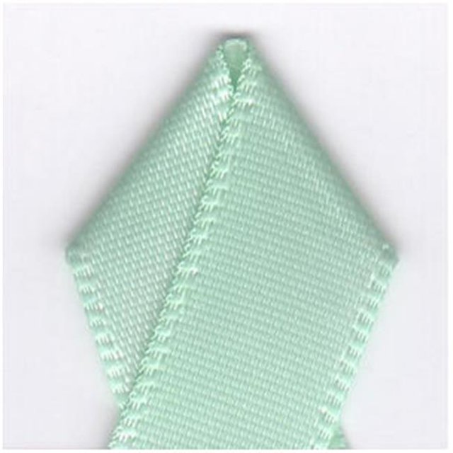 Papilion R074300060513100Y Ruban Satin Simple Face 100 Yards - Vert Pastel