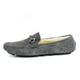thumbnail image 4 of Winter Men's Casual Loafers Slip On Outdoor Fuzzy Furry Loafers Leather Warm Comfortable Shoes Male Driving Shoes Moccasins Classic Penny Loafer Flats Boat Shoes, 4 of 16