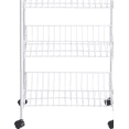 thumbnail image 2 of Rubbermaid 3-Tier Wheeled Storage Cart - Single Pack, 2 of 4