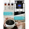 GEVI 10Cup Programmable Grind and Brew Coffee Maker, Drip Coffee Make